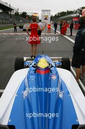 14.09.2008 Monza, Italy,  Carlos Huertas (COL), Double R Racing - Formula BMW Europe 2008, Rd 15 & 16, Monza, Sunday Pre-Race Grid