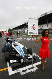 14.09.2008 Monza, Italy,  Rupert Svendsen-Cook (GBR), Double R Racing - Formula BMW Europe 2008, Rd 15 & 16, Monza, Sunday Pre-Race Grid