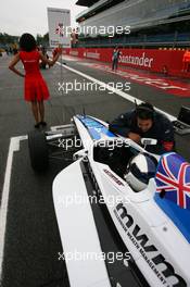 14.09.2008 Monza, Italy,  Rupert Svendsen-Cook (GBR), Double R Racing - Formula BMW Europe 2008, Rd 15 & 16, Monza, Sunday Pre-Race Grid