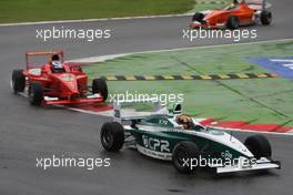 14.09.2008 Monza, Italy,  Tiago Geronimi (BRA), Eifelland Racing and Marco Wittmann (GER), Josef-Kaufmann-Racing - Formula BMW Europe 2008, Rd 15 & 16, Monza, Sunday Race