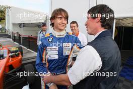 13.09.2008 Monza, Italy,  2008 Formula BMW Europe, Champion, Esteban Gutierrez (MEX), Josef-Kaufmann-Racing - Formula BMW Europe 2008, Rd 15 & 16, Monza, Saturday Podium