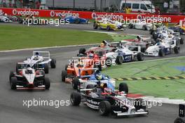 13.09.2008 Monza, Italy,  Facundo Regalia (ESP), Eurointernational - Formula BMW Europe 2008, Rd 15 & 16, Monza, Saturday Race