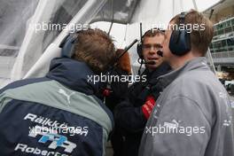 14.09.2008 Monza, Italy,  Double-R Racing on the pitwall - Formula BMW Europe 2008, Rd 15 & 16, Monza, Sunday Race