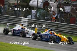 13.09.2008 Monza, Italy,  Mihai Marinescu (ROM), FMS International and David Mengesdorf (GER), Mucke Motorsport - Formula BMW Europe 2008, Rd 15 & 16, Monza, Saturday Race