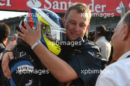 13.09.2008 Monza, Italy,  2nd, Carlos Huertas (COL), Double R Racing - Formula BMW Europe 2008, Rd 15 & 16, Monza, Saturday Podium