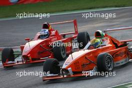 13.09.2008 Monza, Italy,  Esteban Gutierrez (MEX), Josef-Kaufmann-Racing and Marco Wittmann (GER), Josef-Kaufmann-Racing - Formula BMW Europe 2008, Rd 15 & 16, Monza, Saturday Race