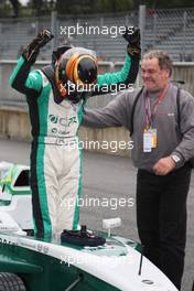 14.09.2008 Monza, Italy,  Winner, 1st, Tiago Geronimi (BRA), Eifelland Racing - Formula BMW Europe 2008, Rd 15 & 16, Monza, Sunday Podium