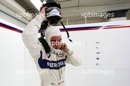 06.12.2008 Mexico City, Mexico,  Last years winner Philipp Eng (AT) on his Formula One drive with the BMW Sauber F1 Team, Formula BMW World Final 2008 at the Autodromo Hermanos Rodr’guez, 4th-7th of December 2008