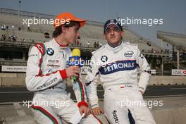 06.12.2008 Mexico City, Mexico,  Esteban Gutiérrez (MX), Josef Kaufmann Racing and Robert Kubica (POL), BMW Sauber F1 Team Formula BMW World Final 2008 at the Autodromo Hermanos Rodríguez, 4th-7th of December 2008