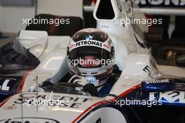 06.12.2008 Mexico City, Mexico,  Last years winner Philipp Eng (AT) on his Formula One drive with the BMW Sauber F1 Team Formula BMW World Final 2008 at the Autodromo Hermanos Rodríguez, 4th-7th of December 2008