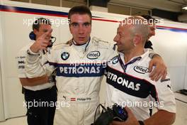 06.12.2008 Mexico City, Mexico,  Last years winner Philipp Eng (AT) on his Formula One drive with the BMW Sauber F1 Team, Formula BMW World Final 2008 at the Autodromo Hermanos Rodr’guez, 4th-7th of December 2008