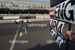 06.12.2008 Mexico City, Mexico,  Last years winner Philipp Eng (AT) on his Formula One drive with the BMW Sauber F1 Team, Formula BMW World Final 2008 at the Autodromo Hermanos Rodr’guez, 4th-7th of December 2008