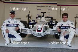 04.12.2008 Mexico City, Mexico,  Last years winner Philipp Eng (AT) on his Formula One drive with the BMW Sauber F1 Team and Augusto Farfus Jr. (BRA), WTCC BMW Team Germany,  Formula BMW World Final 2008 at the - Autodromo Hermanos Rodriguez - , 4th-7th of December 2008