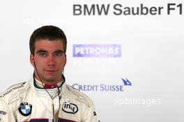 06.12.2008 Mexico City, Mexico,  Last years winner Philipp Eng (AT) on his Formula One drive with the BMW Sauber F1 Team, Formula BMW World Final 2008 at the Autodromo Hermanos Rodr’guez, 4th-7th of December 2008