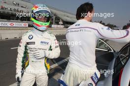 06.12.2008 Mexico City, Mexico,  Augusto Farfus and Robert Kubica (POL), BMW Sauber F1 Team Formula BMW World Final 2008 at the Autodromo Hermanos Rodríguez, 4th-7th of December 2008