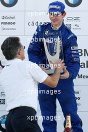 07.12.2008 Mexico City, Mexico,  Dr. Mario Theissen (GER), BMW Sauber F1 Team, BMW Motorsport Director and Alexander Rossi (US), Eurointernational , Formula BMW World Final 2008 at the Autodromo Hermanos Rodr’guez, 4th-7th of December 2008