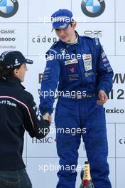 07.12.2008 Mexico City, Mexico,  Robert Kubica (POL), BMW Sauber F1 Team and Alexander Rossi (US), Eurointernational, Formula BMW World Final 2008 at the Autodromo Hermanos Rodr’guez, 4th-7th of December 2008