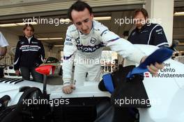 07.12.2008 Mexico City, Mexico,  Robert Kubica (POL),  BMW Sauber F1 Team gets as a birthday present a drive in the BMW V12 LMR, Formula BMW World Final 2008 at the Autodromo Hermanos Rodríguez, 4th-7th of December 2008