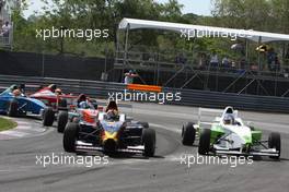 07.06.2008 Montreal, Canada,  Daniel Juncadella (ESP), Eurointernational and Ollie Millroy, Atlantic Racing Team - Formula BMW USA 2008, Rd 3 & 4, Montreal, Saturday Race