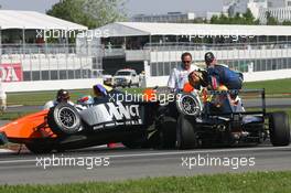 08.06.2008 Montreal, Canada,  Daniel Juncadella (ESP), Eurointernational, retired - Formula BMW USA 2008, Rd 3 & 4, Montreal, Sunday Race