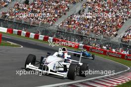 07.06.2008 Montreal, Canada,  Mikael Grenier, Apex-HBR Racing Team - Formula BMW USA 2008, Rd 3 & 4, Montreal, Saturday Race