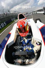 07.06.2008 Montreal, Canada,  Gianmarco Raimondo, Autotecnica - Formula BMW USA 2008, Rd 3 & 4, Montreal, Saturday Pre-Race Grid