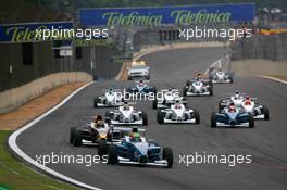 31.10.2008-02.11.2008 - Sao Paulo, Brazil,  Start, Alexander Rossi, Euronational leads - Formula BMW Americas, Rd 16 & 17, Interlagos, Friday Practice
