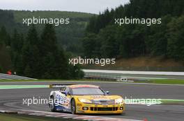 02-03.08.2008 Spa, Belgium, Alex Margaritis (GRE), Jos Menten (NED), Robert Schluenssen (DAN), Uwe Alzen (GER), Phoenix Racing, Corvette Z06  - FIA GT - 24 hours of Spa