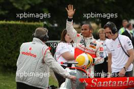 13.07.2008 Goodwood, England,  Lewis Hamilton (GBR), McLaren Mercedes - Goodwood Festival of Speed 2008