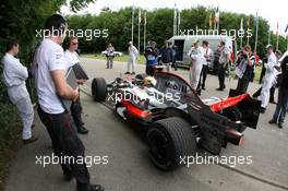 13.07.2008 Goodwood, England,  Lewis Hamilton (GBR), McLaren Mercedes - Goodwood Festival of Speed 2008