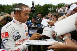 13.07.2008 Goodwood, England,  Lewis Hamilton (GBR), McLaren Mercedes - Goodwood Festival of Speed 2008