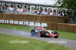 13.07.2008 Goodwood, England,  Lewis Hamilton (GBR), McLaren Mercedes - Goodwood Festival of Speed 2008