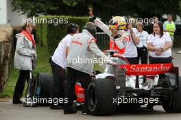 13.07.2008 Goodwood, England,  Lewis Hamilton (GBR), McLaren Mercedes - Goodwood Festival of Speed 2008