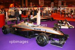 11.01.2008 Birmingham, England,  Old race cars of Lewis Hamilton (GBR) - Autosport International 2008