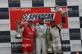 05.04.2008 Sakhir, Bahrain,  1st, Uwe Alzen (GER), Phoenix Racing, 2nd, Gianni Morbidelli (ITA), Speedcar Team, 3rd, David Terrien (FRA), UP Team - Speedcar Series, Bahrain