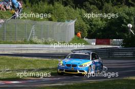23.05.2009 Nurburgring, Germany,  Motorsport Arena Oschersleben, BMW M3 GT4, Joerg Mueller (GER), Andy Priaulx (GBR), Jochen Uebler (GER), Marcus Schurig (GER)  - Nurburgring 24 Hours 2009
