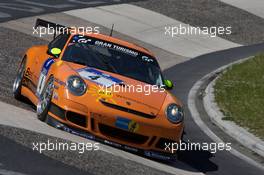 22.05.2009 Nurburgring, Germany,  #4 Manthey Racing GmbH Porsche 911 GT3: Frank Kraeling (D), Marc Gindorf (D), Peter Scharmach (A), Marco Holzer (D) - Nurburgring 24 Hours 2009