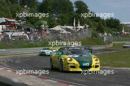 23.05.2009 Nurburgring, Germany,  Manthey Racing, Porsche 911 GT3 Cup S, Emmanuel Collard (FRA), Wolf Henzler (GER), Richard Lietz (AUT), Dirk Werner (GER)  - Nurburgring 24 Hours 2009