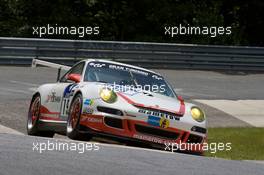 22.05.2009 Nurburgring, Germany,  #19 Mamerow Racing Porsche 911 GT3 Cup S: Chris Mamerow (D), Lance David Arnold (D), Marino Franchitti (GBR) - Nurburgring 24 Hours 2009