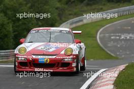 21.05.2009 Nurburgring, Germany,  DRM Cargraphic Logwin Racing, Porsche 997 GT3 Cup, Koenig Peter (GER), Steffen Schlichenmeier (GER), Jacques Meyer (GER), Kurt Ecke (GER)  - Nurburgring 24 Hours 2009
