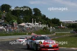 23.05.2009 Nurburgring, Germany,  DRM Cargraphic Logwin Racing, Porsche 997 GT3 Cup, Koenig Peter (GER), Steffen Schlichenmeier (GER), Jacques Meyer (GER), Kurt Ecke (GER)  - Nurburgring 24 Hours 2009