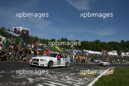23.05.2009 Nurburgring, Germany,  ADAC Ostwestfalen-Lippe, BMW E36, M3 GT, Dominik Thiemann (GER), Allan Runnegard (SWE), Kim Berwanger (GER), Thomas Frank (GER)  - Nurburgring 24 Hours 2009