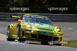 22.05.2009 Nurburgring, Germany,  #1 Manthey Racing GmbH Porsche 911 GT3 RSR: Timo Bernhard (D), Marc Lieb (D), Romain Dumas (F), Marcel Tiemann (D) - Nurburgring 24 Hours 2009