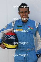 23.01.2009 Taupo, New Zealand,  Parthiva Sureshwaren (IND), driver of A1 Team India - A1GP World Cup of Motorsport 2008/09, Round 4, Taupo, Friday - Copyright A1GP - Free for editorial usage