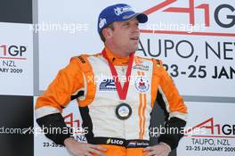 25.01.2009 Taupo, New Zealand,  Robert Doornbos (NED), driver of A1 Team Netherlands - A1GP World Cup of Motorsport 2008/09, Round 4, Taupo, Sunday Race 1 - Copyright A1GP - Free for editorial usage