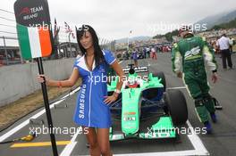 25.01.2009 Taupo, New Zealand,  Grid Girl - A1GP World Cup of Motorsport 2008/09, Round 4, Taupo, Sunday Race 1 - Copyright A1GP - Free for editorial usage