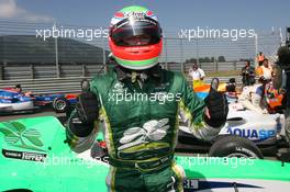25.01.2009 Taupo, New Zealand,  Adam Carroll (IRL), driver of A1 Team Ireland wins the sprint race - A1GP World Cup of Motorsport 2008/09, Round 4, Taupo, Sunday Race 1 - Copyright A1GP - Free for editorial usage