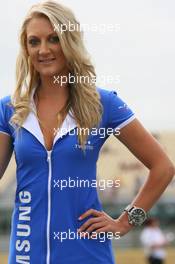 25.01.2009 Taupo, New Zealand,  Grid Girl - A1GP World Cup of Motorsport 2008/09, Round 4, Taupo, Sunday Race 2 - Copyright A1GP - Free for editorial usage