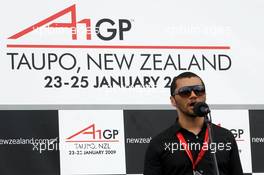 25.01.2009 Taupo, New Zealand,  Jason Kerrison - A1GP World Cup of Motorsport 2008/09, Round 4, Taupo, Sunday Race 2 - Copyright A1GP - Free for editorial usage
