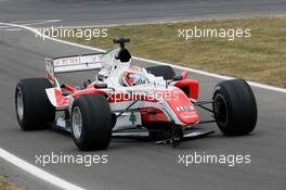 25.01.2009 Taupo, New Zealand,  Daniel Morad (LEB), driver of A1 Team Lebanon with broken wing - A1GP World Cup of Motorsport 2008/09, Round 4, Taupo, Sunday Race 2 - Copyright A1GP - Free for editorial usage